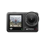 DJI Osmo Action 4 Standard-Combo – 4K/120fps wasserdichte Action-Kamera mit einem 1/1,3-Zoll-Sensor, atemberaubende Low-Light-Aufnahmen, 10-Bit- und D-Log M-Farbleistung, langlebiger 1.770 mAh-Akku